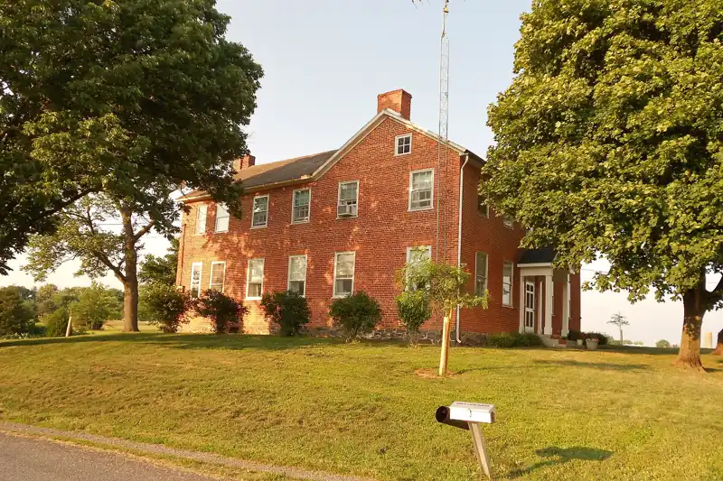 Brick farmhouse in Adams County, Pennsylvania